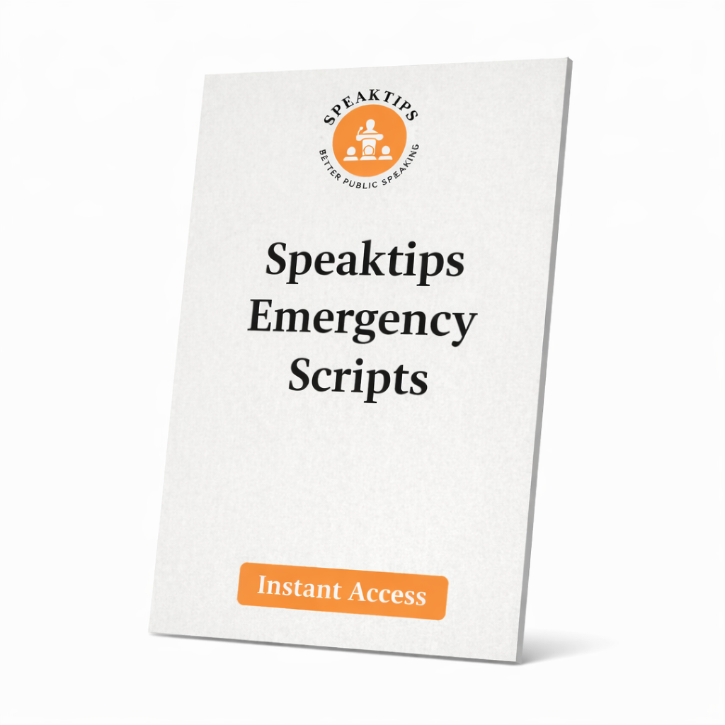Speaktips Emergency Scripts